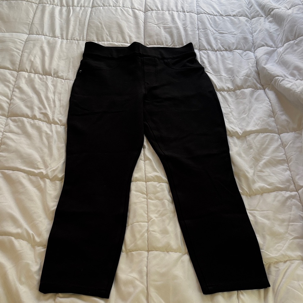 SPANX Black Seamless Jeggings